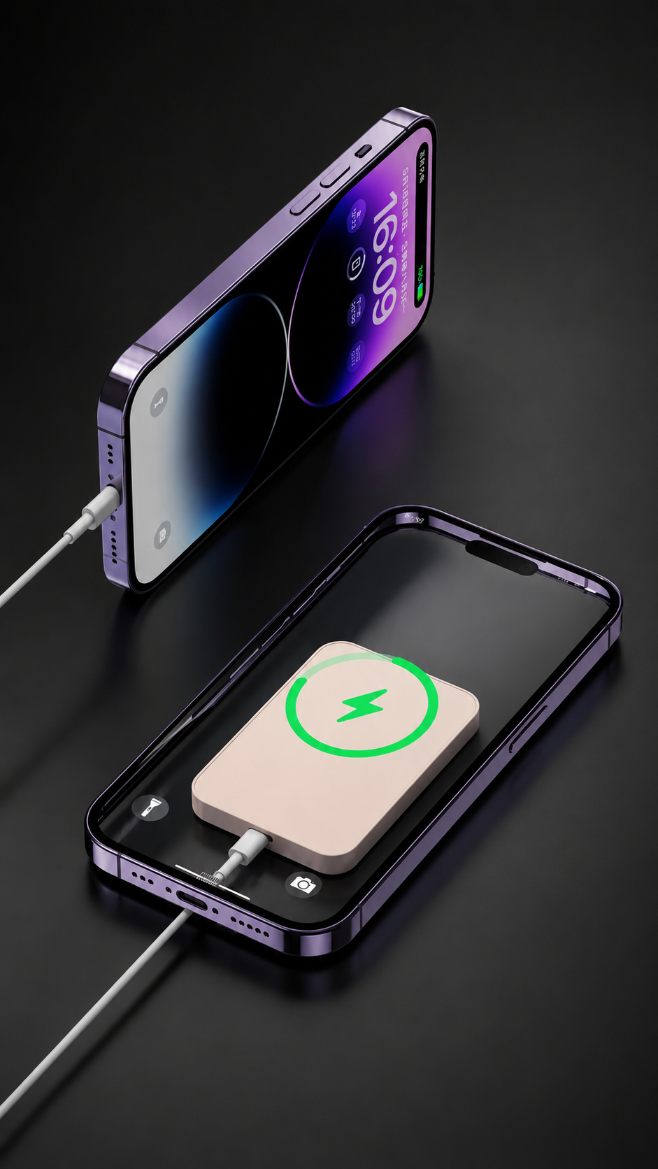 Slate — Slim Magnetic Power Bank