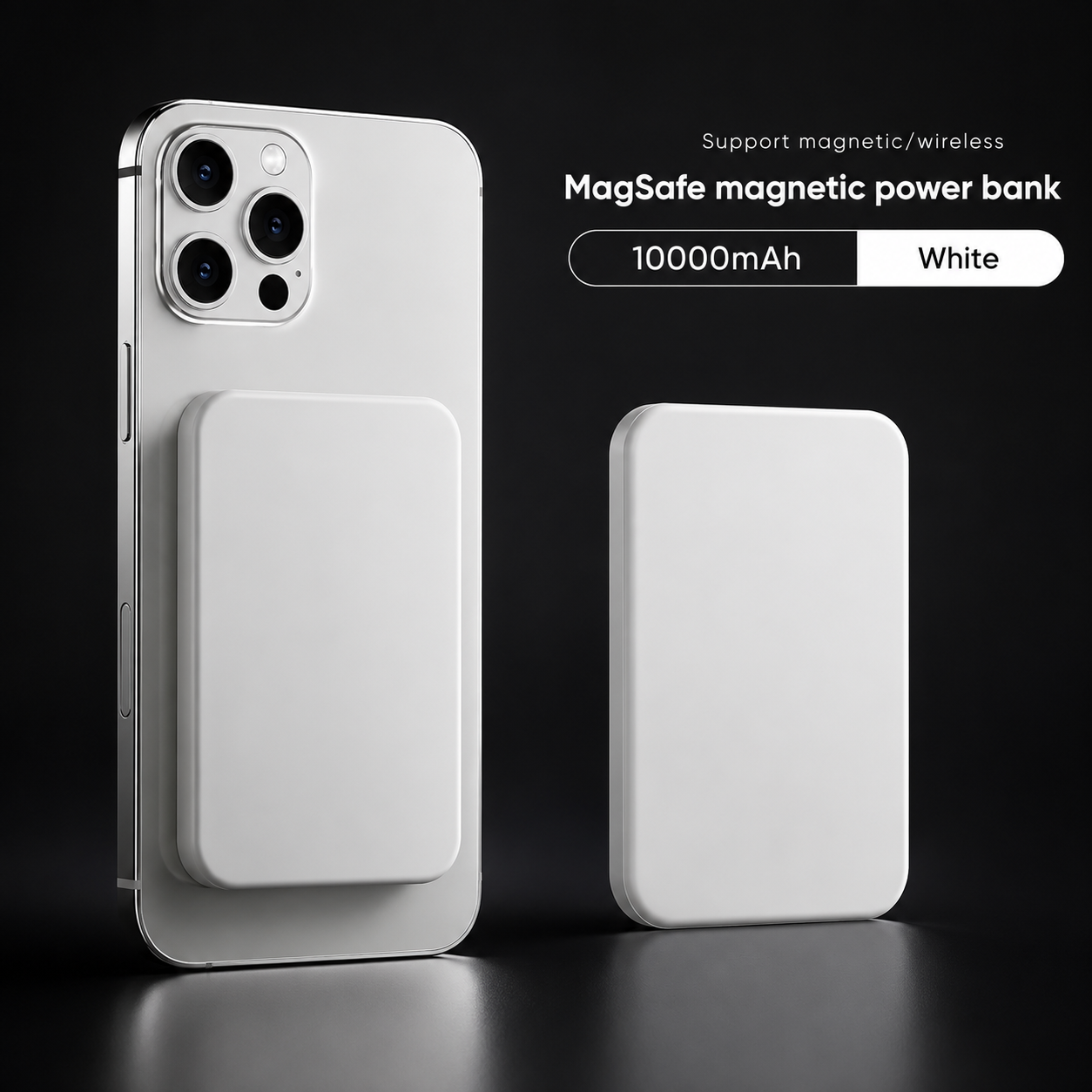 Slate — Slim Magnetic Power Bank