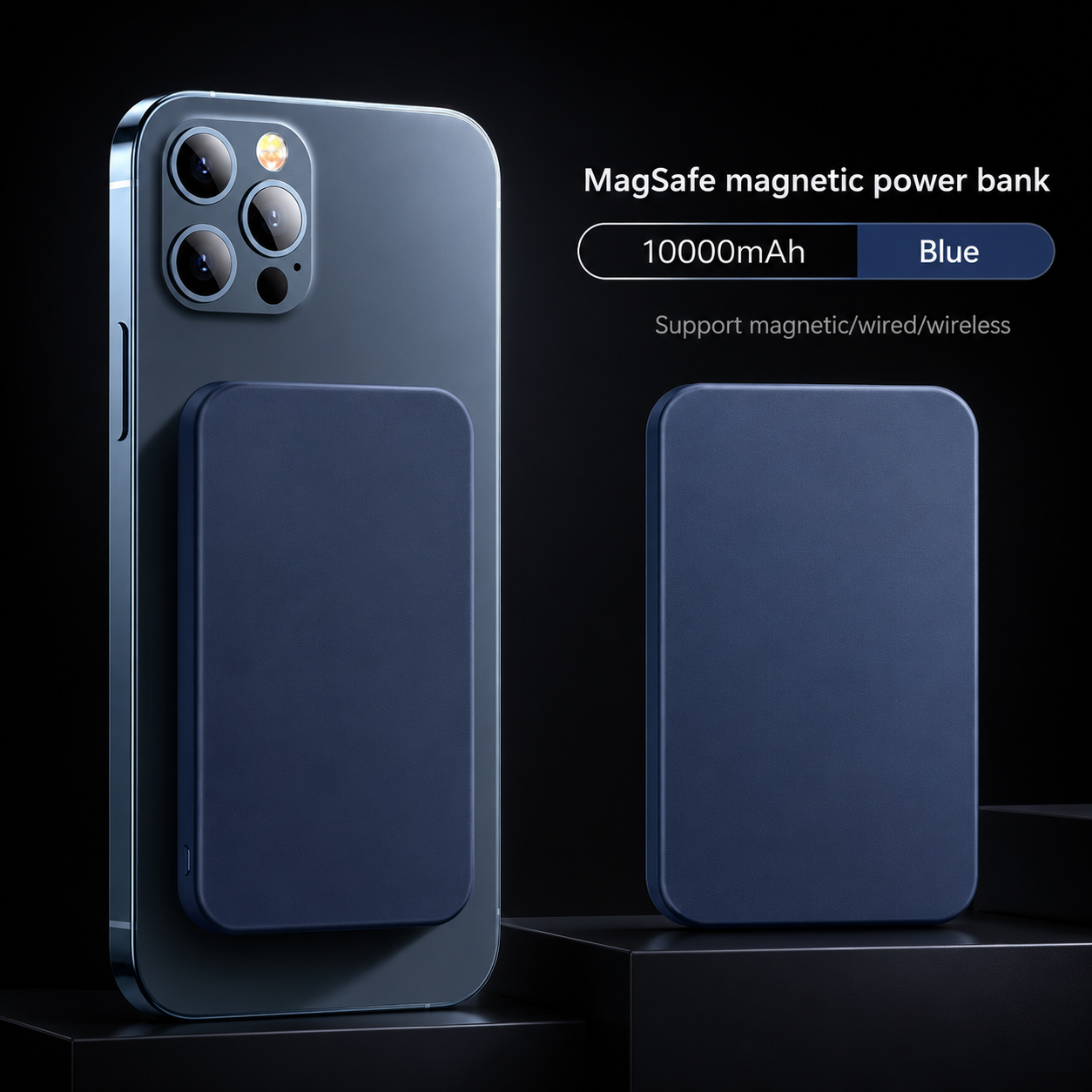 Slate — Slim Magnetic Power Bank