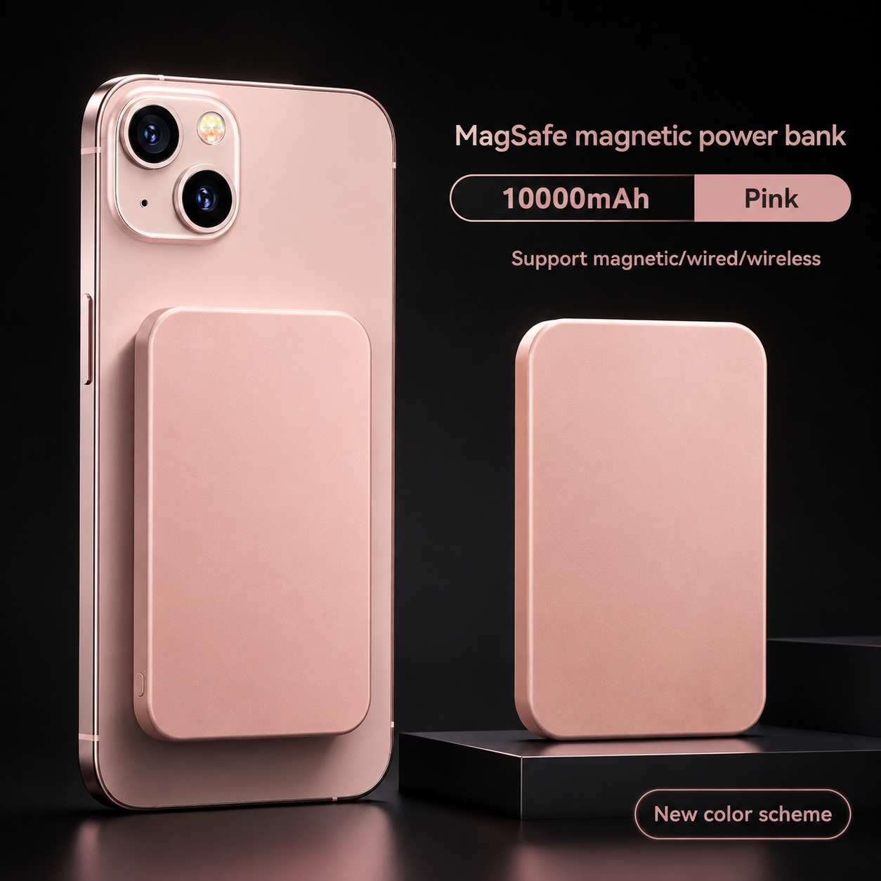Slate — Slim Magnetic Power Bank
